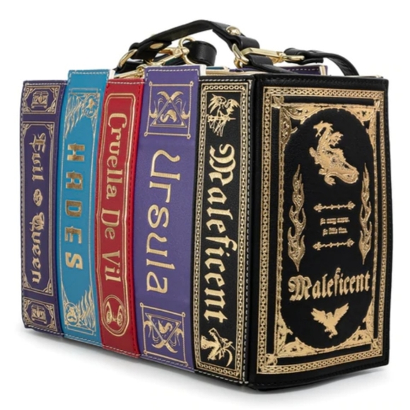 Disney Villains Books Crossbody Bag Stitch Shoppe by Loungefly - Picture 8 of 16